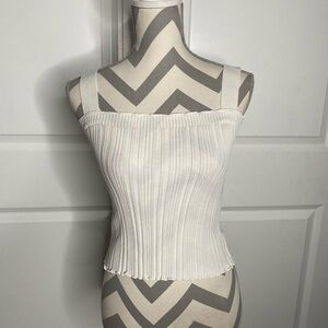 Mukok Studio White Tank Top